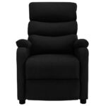 Fauteuil de massage Noir Tissu – Image 2