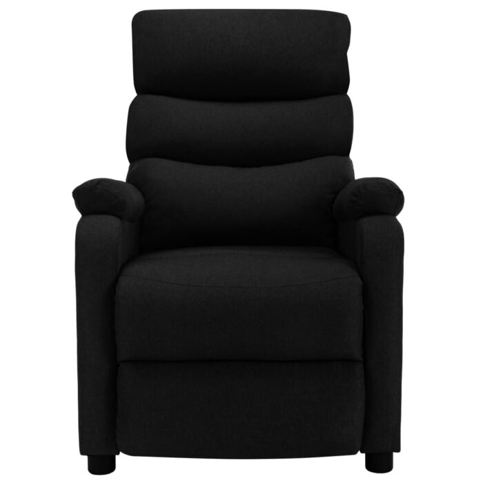 Fauteuil de massage Noir Tissu – Image 2