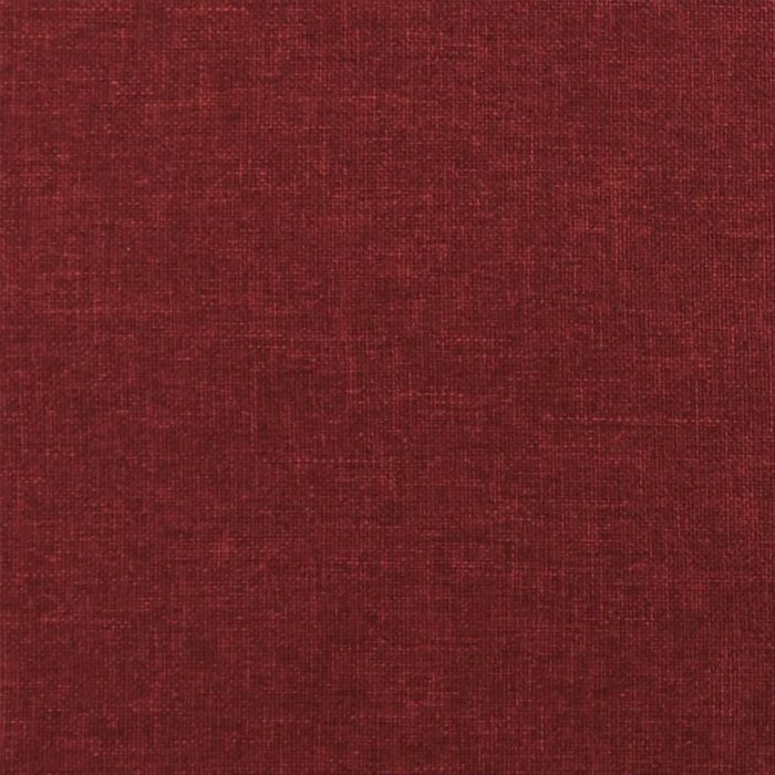 Fauteuil de massage Rouge bordeaux Tissu – Image 7