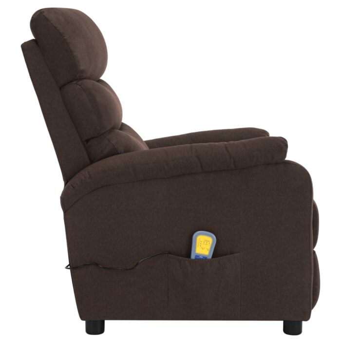 Fauteuil de massage Marron Tissu – Image 2