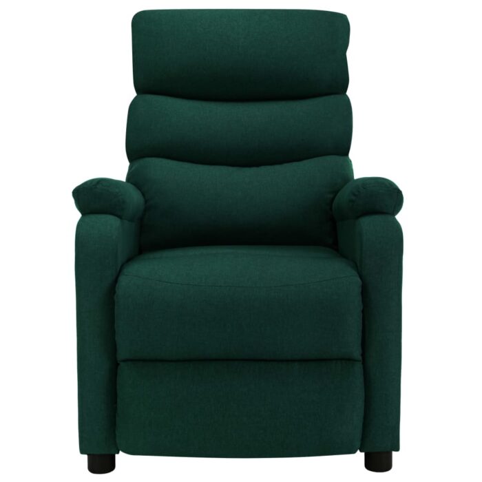 Fauteuil de massage Vert foncé Tissu – Image 2