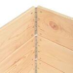 Jardinières surélevées 3 pcs 100x150 cm Bois de pin solide – Image 4