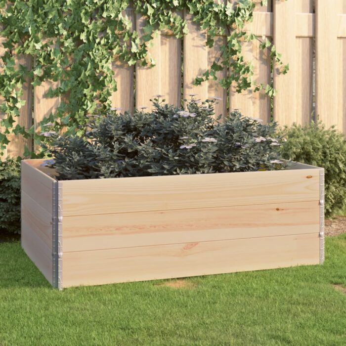 VXL8720286031766_m_en_hd_1.jpg Jardinières surélevées 3 pcs 100x150 cm Bois de pin solide – Image 1