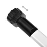 Système de garde-robe télescopique barres et étagère Aluminium – Image 7