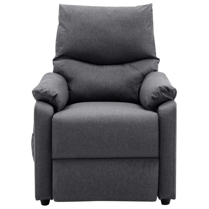 Fauteuil de massage Gris foncé Tissu – Image 4
