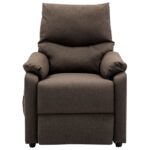 Fauteuil de massage Marron Tissu – Image 4