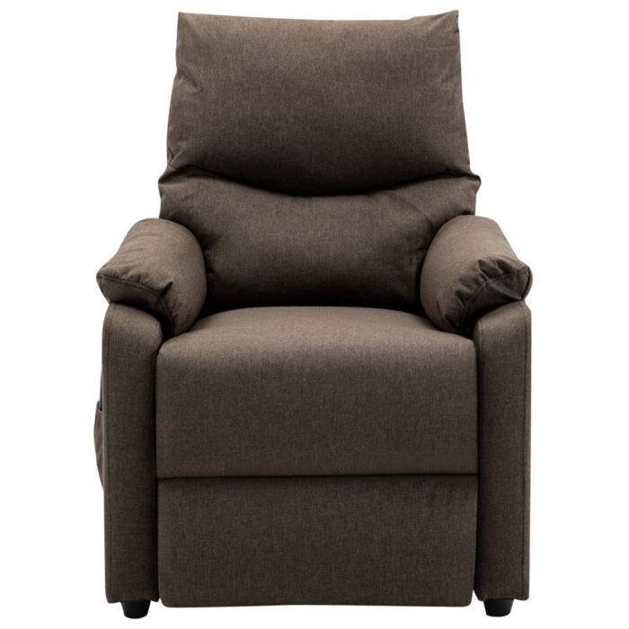 Fauteuil de massage Marron Tissu – Image 4