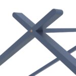 Cadre de lit d'enfant Gris Bois de pin massif 90x200 cm – Image 4