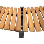 Cadre de spa 273x53 cm bois d'acacia massif – Image 4