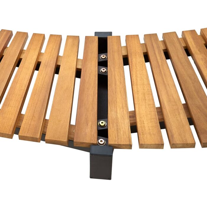 Cadre de spa 273x53 cm bois d'acacia massif – Image 4