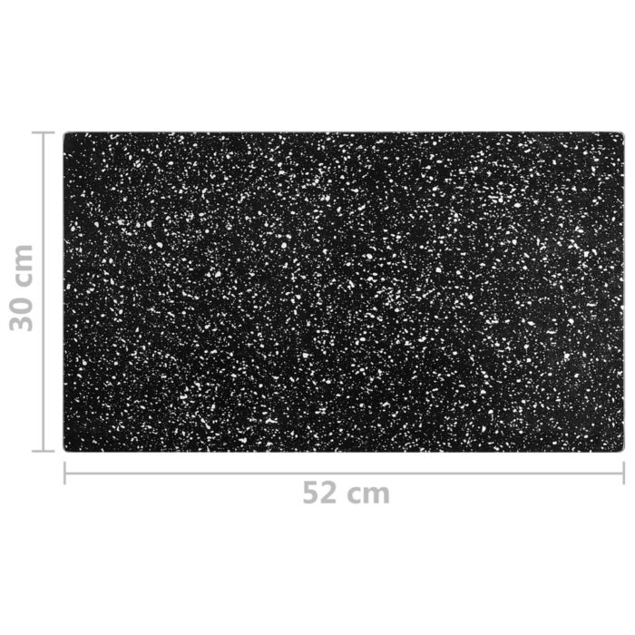 Planches à découper 2 pcs avec motif de granit Verre trempé – Image 4