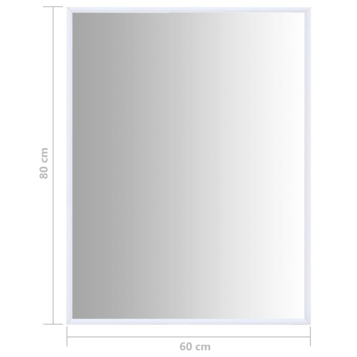 Miroir Blanc 80x60 cm – Image 4