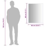 Miroir Blanc 80x60 cm – Image 5