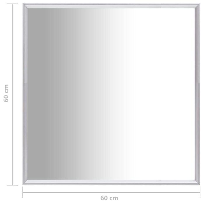 Miroir Argenté 60x60 cm – Image 4
