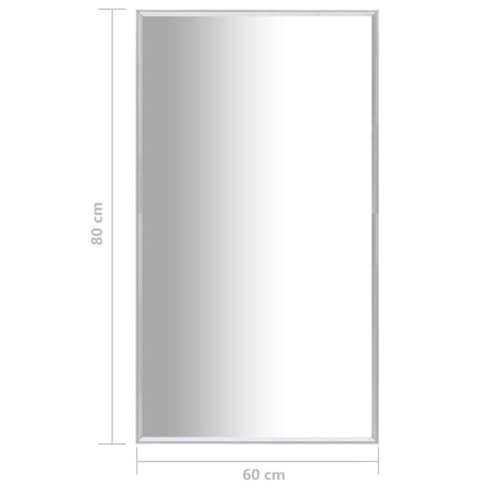 Miroir Argenté 80x60 cm – Image 4