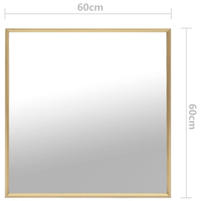 Miroir Doré 60x60 cm – Image 4