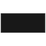 Table console Noir 80x35x75 cm Verre trempé – Image 3