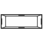 Table console Transparent 100x35x75 cm Verre trempé – Image 3