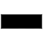 Table console Noir 100x35x75 cm Verre trempé – Image 3