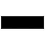 Table console Noir 120x35x75 cm Verre trempé – Image 3