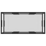Table basse Transparent 100x50x35 cm Verre trempé – Image 2