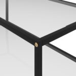 Table basse Transparent 100x50x35 cm Verre trempé – Image 3