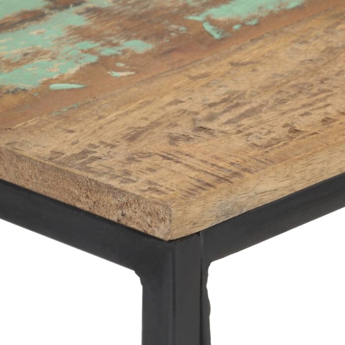 Table console 110x35x75 cm Bois de récupération massif – Image 3