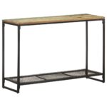 Table console 110x35x75 cm Bois de récupération massif – Image 6
