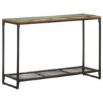 Table console 110x35x75 cm Bois de récupération massif – Image 9