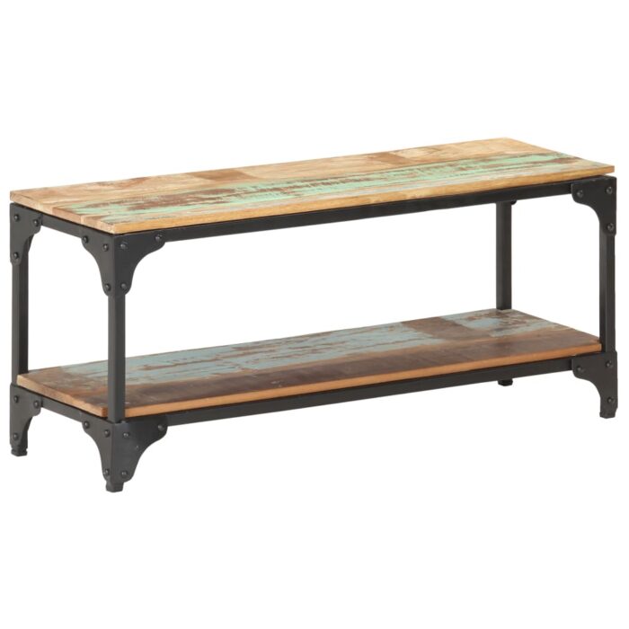 Table basse 90x30x40 cm Bois de récupération massif – Image 1