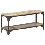 Table basse 90x30x40 cm Bois de récupération massif – Image 7