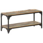 Table basse 90x30x40 cm Bois de récupération massif – Image 8