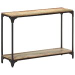 Table console 110x30x75 cm Bois solide de récupération – Image 9