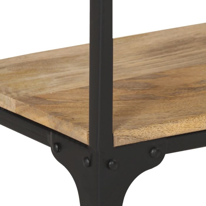 Table console 110x30x75 cm Bois de manguier massif – Image 4