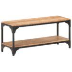 Table basse 90x30x40 cm Bois solide d'acacia – Image 10
