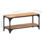 Table basse 90x30x40 cm Bois solide d'acacia – Image 6