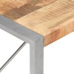 Table basse 120x60x40 cm Bois de manguier brut – Image 3