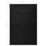 Paillasson lavable Noir 60x90 cm – Image 5