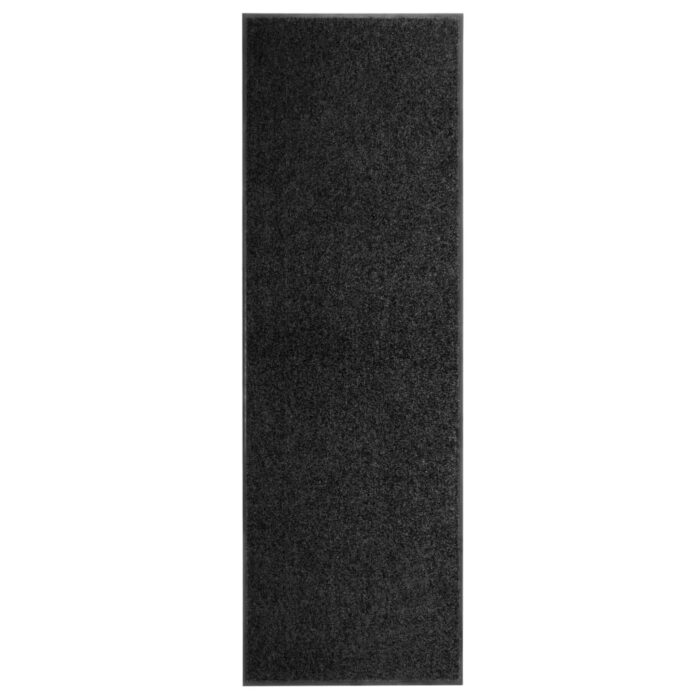 Paillasson lavable Noir 60x180 cm – Image 1