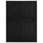 Paillasson lavable Noir 90x120 cm