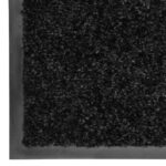 Paillasson lavable Noir 90x120 cm – Image 3