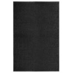 Paillasson lavable Noir 120x180 cm