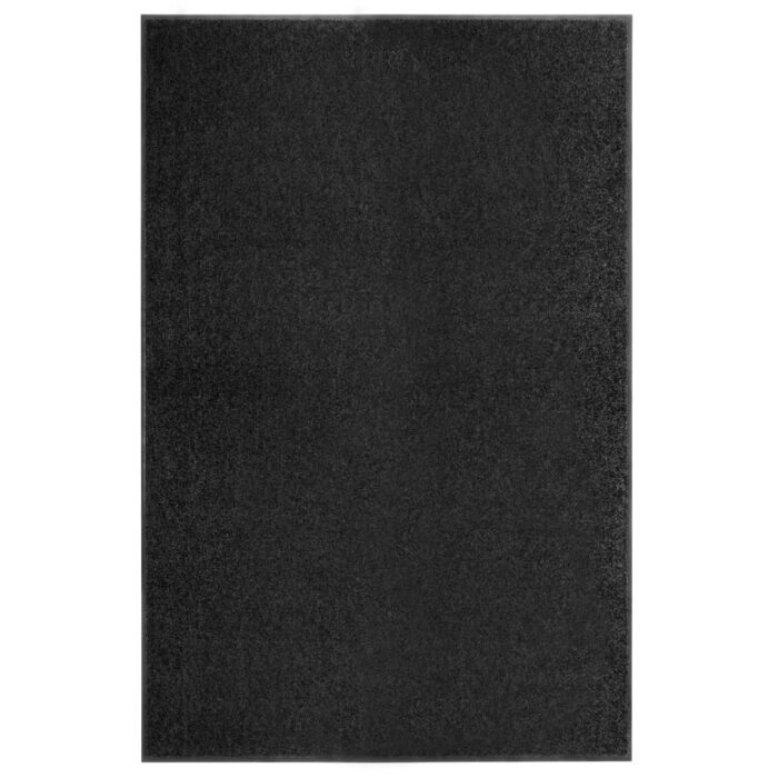 Paillasson lavable Noir 120x180 cm – Image 1