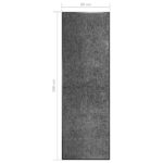 Paillasson lavable Anthracite 60x180 cm – Image 5