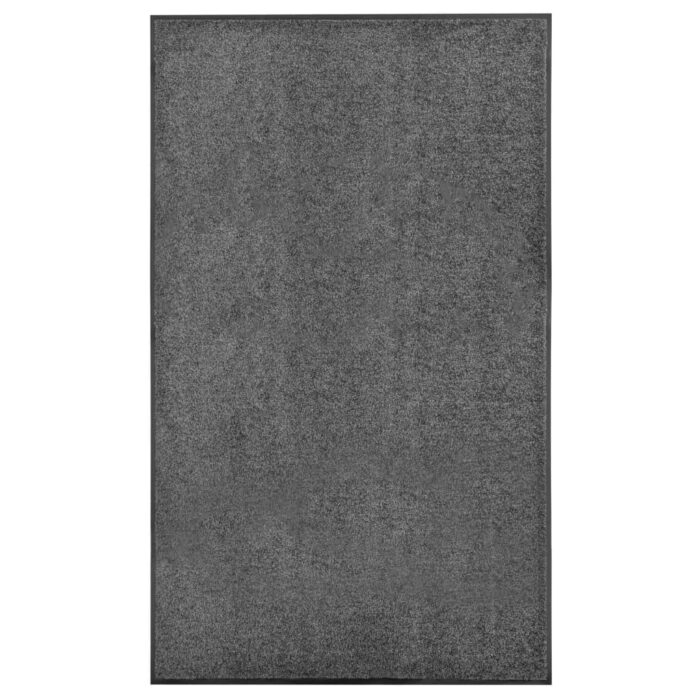 Paillasson lavable Anthracite 90x150 cm – Image 1