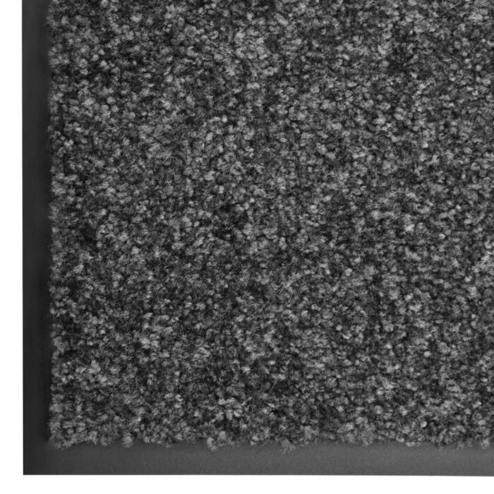 Paillasson lavable Anthracite 90x150 cm – Image 3