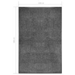 Paillasson lavable Anthracite 120x180 cm – Image 5