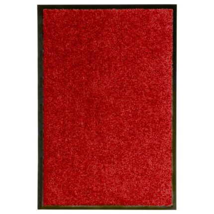 Paillasson lavable Rouge 40x60 cm