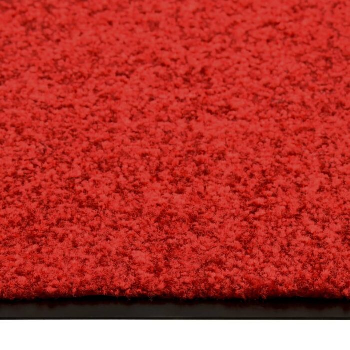 Paillasson lavable Rouge 40x60 cm – Image 4