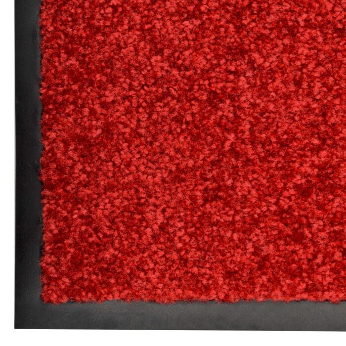 Paillasson lavable Rouge 60x180 cm – Image 3